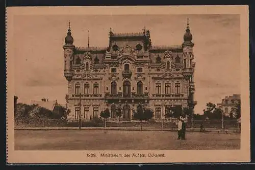 AK Bukarest / Bucuresti, Ministerium des Äusseren