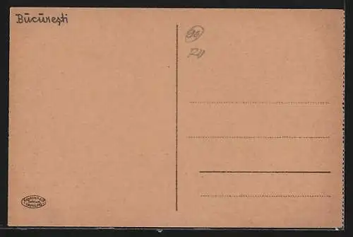 AK Bukarest / Bucuresti, Ministerium des Äusseren