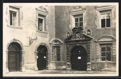 AK Hall /Tirol, Damenstift, Eingang