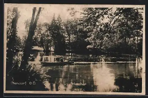 AK Uttendorf /O. Ö., Partie am Erlweiher