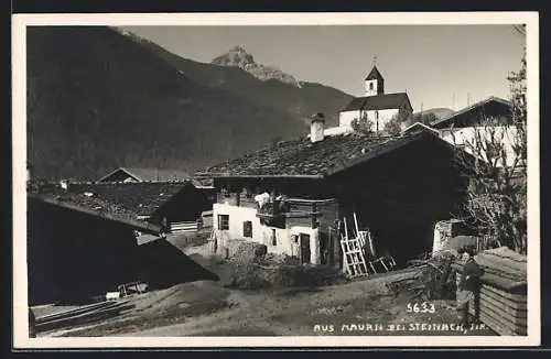 AK Steinach am Brenner, Mauern mit Kirche