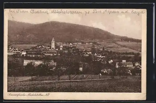 AK Asparn an der Zaya, Michelstetten mit Kirche