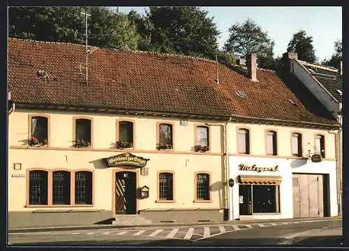 AK Alzenau / Mainfrk., Gasthaus zur Brezel, Inh.: Werner Trageser, Wasserloser Str. 1