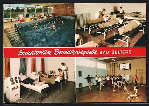 AK Ortenberg / Hessen, Sanatorium Benediktusquelle, Bad Selters