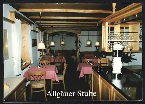 AK Wolfegg-Alttann / Württ., VdK-Kur- u. Erholungsheim, Allgäuer Stube