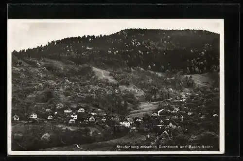 AK Staufenberg / Baden, Ortsansicht aus der Vogelschau