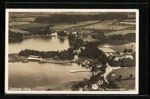 AK Sielbeck-Uklei, Fliegeraufnahme