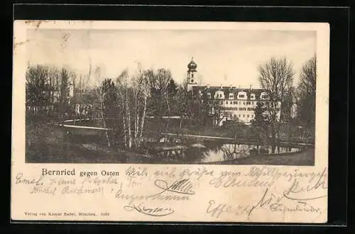 AK Bernried / Starnberger See, Teilansicht gegen Osten
