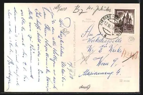 AK Ternitz /N.Ö., Sieding aus der Vogelschau