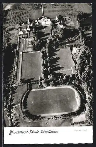 AK Stubenberg /Steiermark, Bundessport-Schule Schielleiten, Fliegeraufnahme