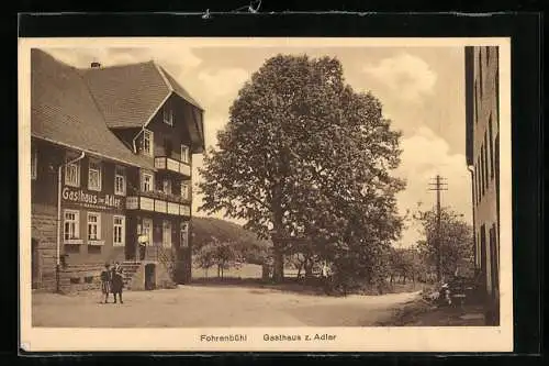 AK Fohrenbühl, Gasthaus zum Adler