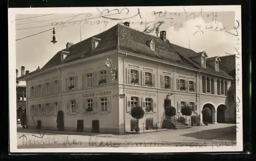 AK Steinen / Wiesental, Gasthaus zum Ochsen