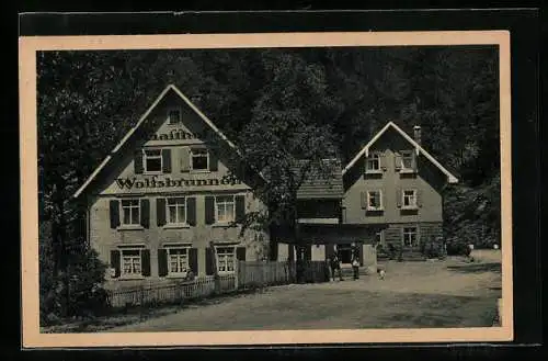 AK Seebach / Schwarzwald, Gasthof Wolfsbrunnen