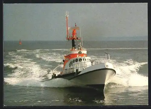 AK 17 m Seenot-Rettungsboot Paul Denker in Fahrt
