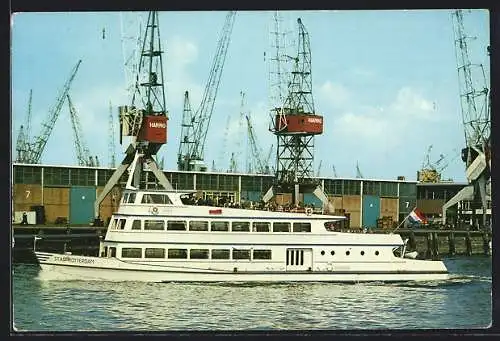 AK Dampfer Stad Rotterdam der Spido-Rondvaarten