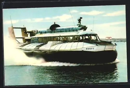 AK Westland SRN6 Hovercraft in voller Fahrt