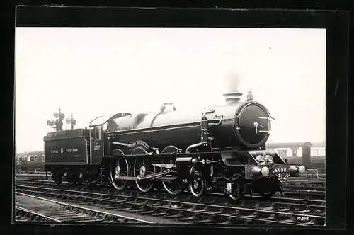 AK Dampflokomotive King George V der Great Western
