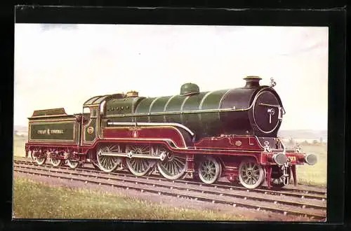 AK Dampflokomotive No. 423 der Great Central