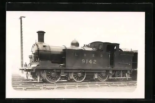 AK Dampflokomotive No. 9142 der LNER