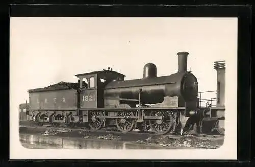AK Dampflokomotive No. 1821 der LNER