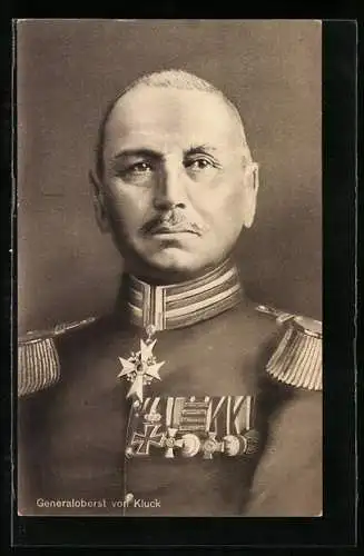AK Heerführer Generaloberst von Kluck in Uniform