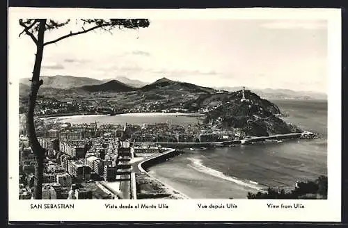 AK San Sebastian, View from Ulia