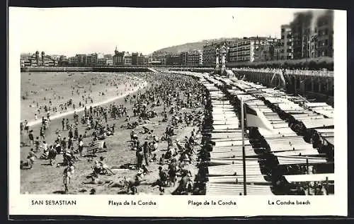 AK San Sebastian, Playa de la Concha