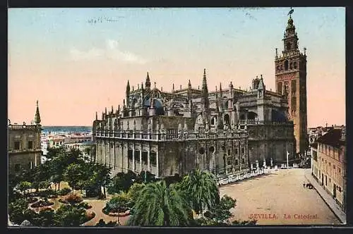 AK Sevilla, la Catedral