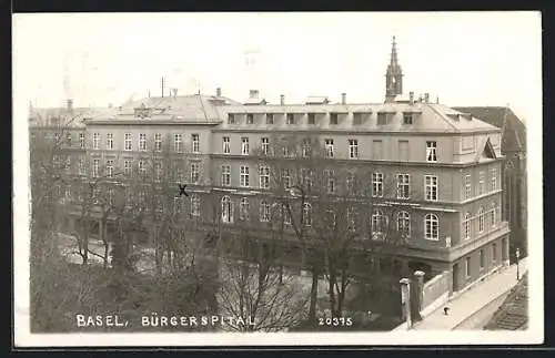 AK Basel, Das Bürgerspital im Winter