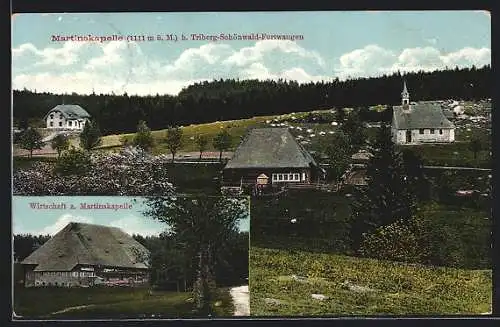 AK St. Furtwangen, Martinskapelle, Wirtschaft z. Martinskapelle