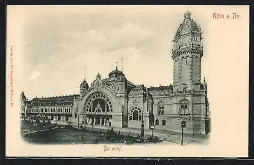 AK Köln a. Rh., Bahnhof