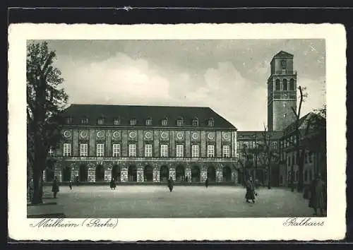 AK Mülheim /Ruhr, Das Rathaus