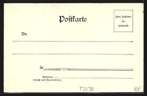 AK Freiburg i. B., Totalansicht mit Bergpanorama