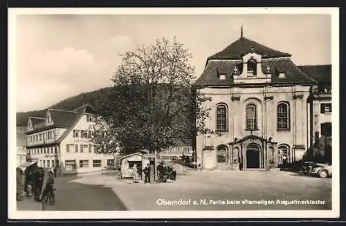 AK Oberndorf a. N., Partie beim ehemaligen Augustinerkloster