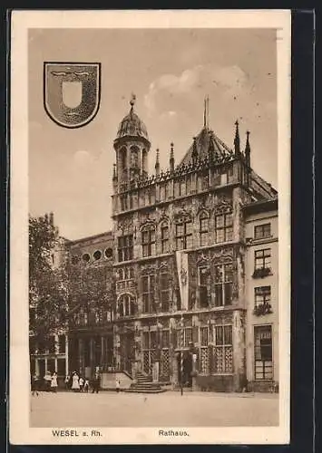 AK Wesel / Rhein, Rathaus