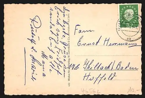 AK Voerde Niederrhein, Ortspartie, Rathaus, Rheinpartie, Ehrenfriedhof