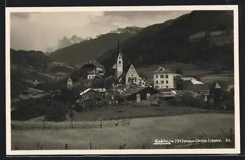 AK Gudon, Ortsansicht, Chiesa d` Isarco