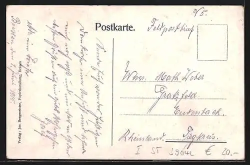 AK Brixen, Partie am Domplatz