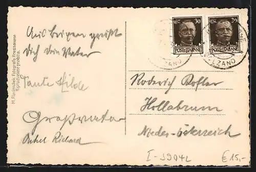 AK Bressanone, Strassenpartie mit Kindern