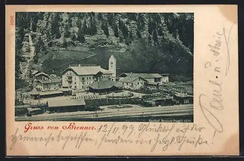 AK Brenner, Gasthof Brenner-Post
