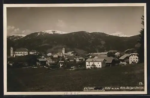 AK Lajen, Blick zum Ort