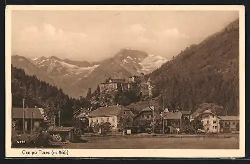 AK Campo Tures, Ortsansicht mit Bergpanorama