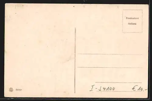 AK Trieste, Palazzo delle Poste e Telegrafi