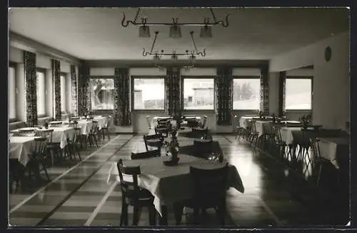 AK Taisten /Pustertal, Gasthof Maierhofer, Innenansicht