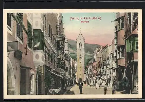 AK Sterzing, Blick in die Neustadt