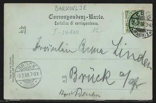 Mondschein-AK Trieste, Barcola