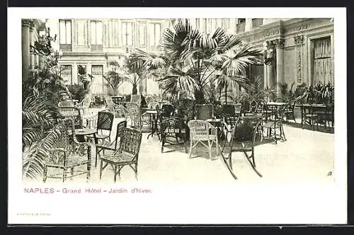 AK Naples, Grand Hotel, Jardin d`hiver