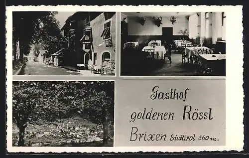 AK Brixen, Gasthof z. goldenen Rössl