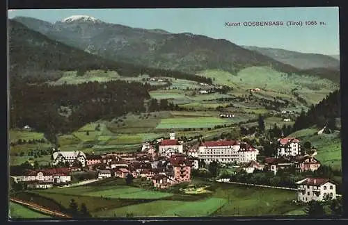 AK Gossensass, Blick auf den Kurort