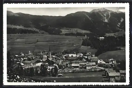 AK Welsberg /Pustertal, Ortsansicht mit Dolomiten